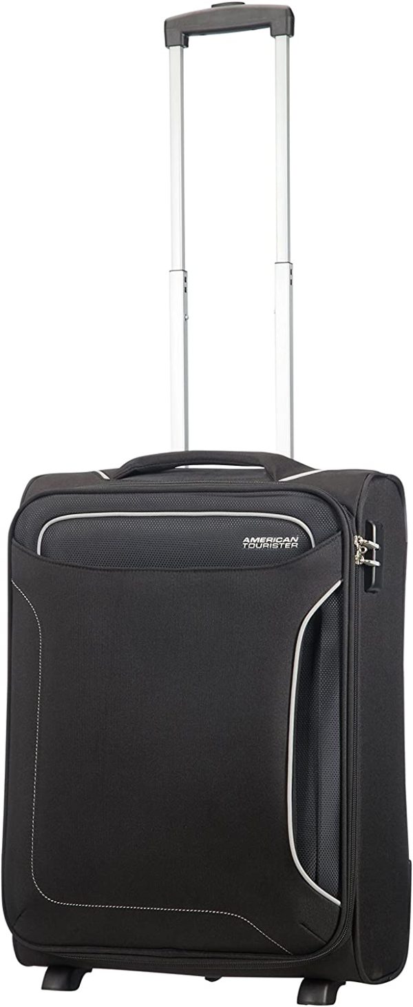 American Tourister Holiday Heat - Upright Hand Luggage, 55 cm, 42 Litre, Black (Black) - Image 4