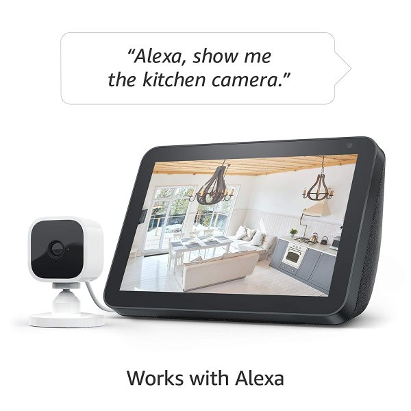 Blink Mini | Compact indoor plug-in smart security camera, 1080p HD video, motion detection, Works with Alexa | 1 Camera - Image 3