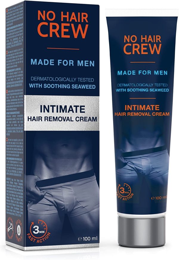 Premium Intimate Hair Removal Cream ?C Extra Gentle Hair Removal Cream for Sensitive Areas. Made for Men, 100 ml - Image 9