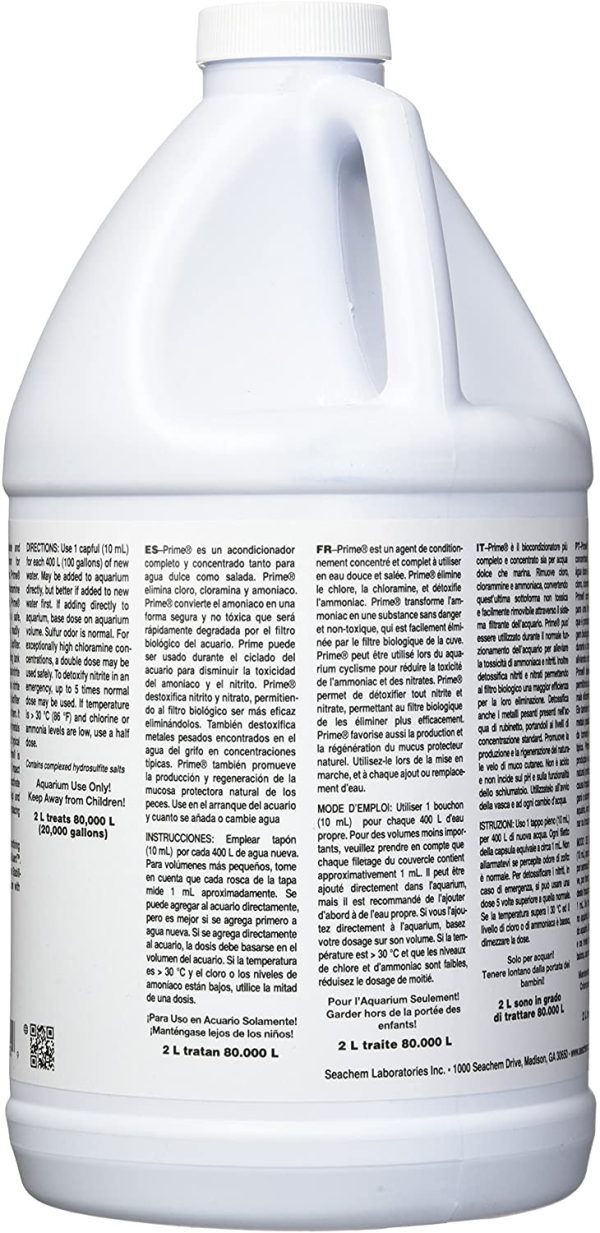 Seachem Prime Water Conditioner, 2 Litre - Image 4