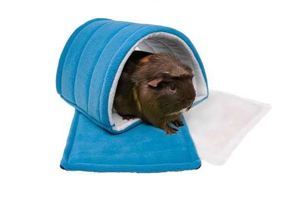 Guinea Pig and small animal fleece tunnel with two WATERPROOF pads made by ATALAS - Image 6