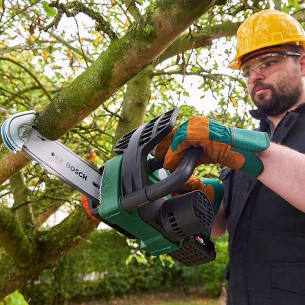 Bosch Cordless Chainsaw UniversalChain 18 (battery 2.5 Ah, charger, SDS system, blade length: 200 mm, 18 Volt System, in carton packaging) - Image 7