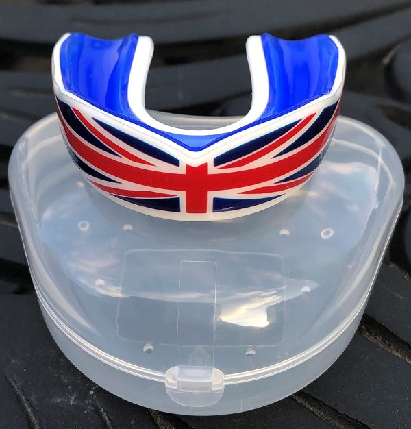 Oral Mart Sports Gum Shield for Kids/Adults (UK Flag & Vampire Fangs & 15 Best Colors) - for Rugby, Boxing, MMA, Martial Arts, Judo, Karate, Hockey, BJJ - Image 3