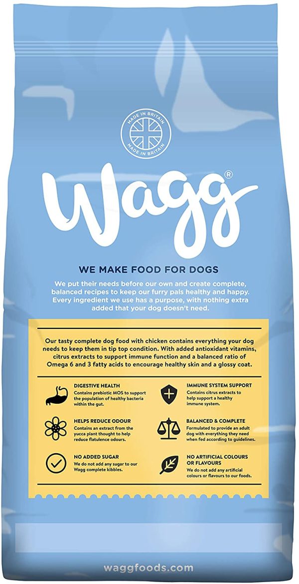 Wagg Complete Chicken and Veg dry dog food, 2.5 kg Pack of 4 - Image 6