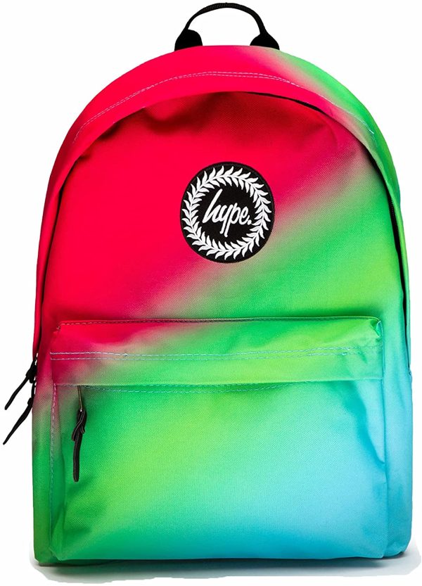 HYPE Asymmetric Pink to Blue Fade Backpack - Image 2