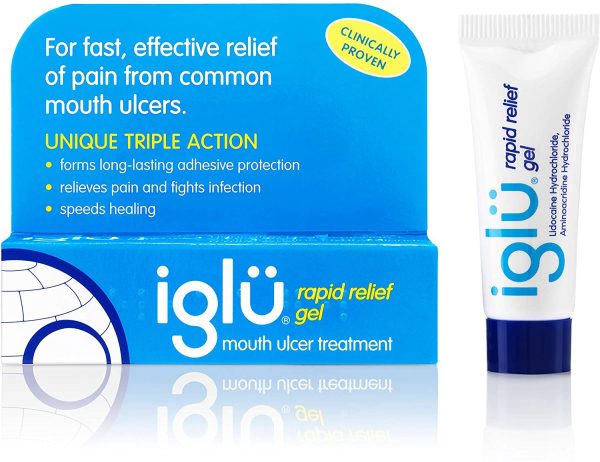 Iglu Rapid Relief Gel Mouth Ulcer Treatment to Relieve Pain, Fight Infection and Speed Healing, 8g - Image 5