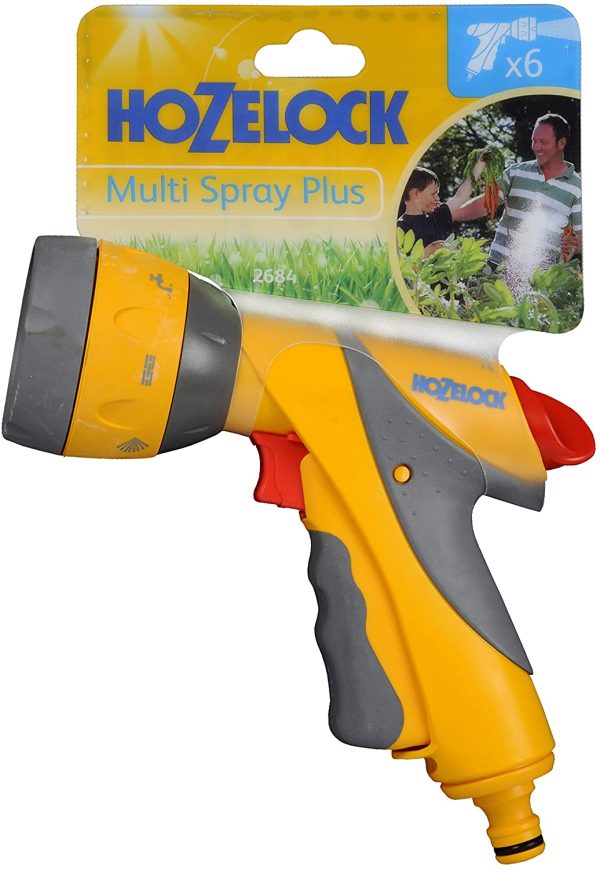 Hozelock 2684P0000 Multi Spray Gun Plus, Grey, Red, Yellow, 9.0 cm*25.4 cm*15.0 cm - Image 5