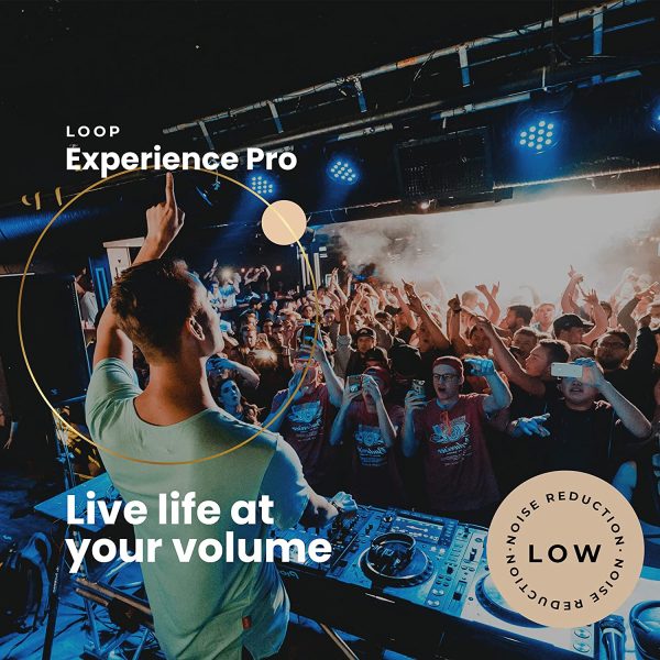 Loop Experience Pro Earplugs - High Fidelity Hearing Protection for Musicians, DJs, Drummers, Festivals, Concerts and Nightlife ?C 18dB Noise Reduction Ear Plugs ?C Extra Accessories incl - Black - Image 4