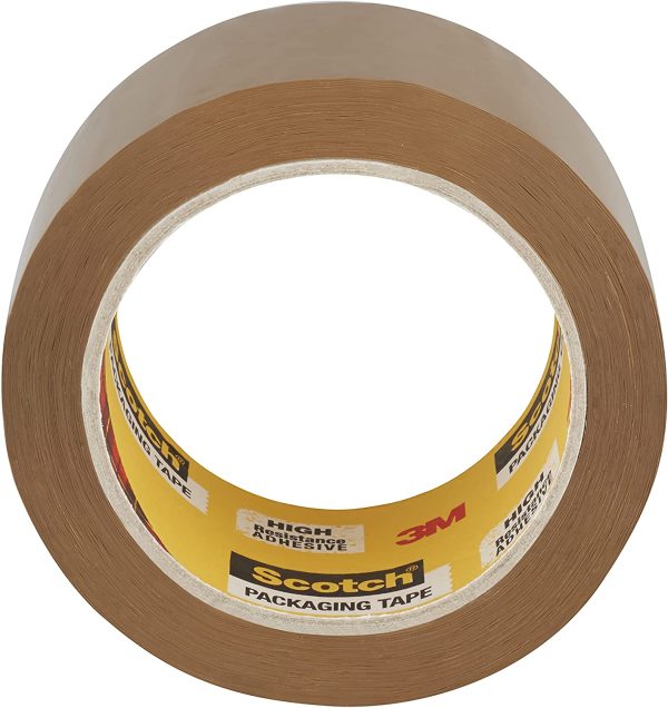 Scotch Heavy Duty Packaging Tape, 66m x 50mm, Brown, 3 Rolls, Suitable for Rough Handling and Shipping - Image 6