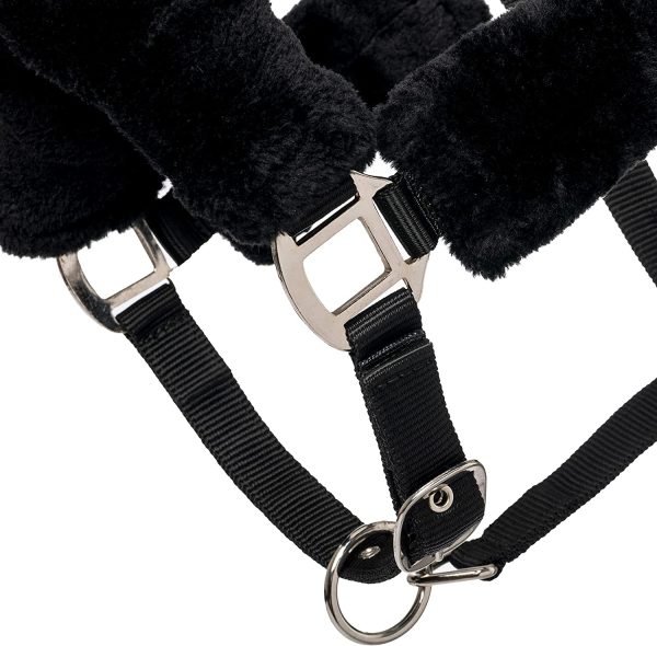 LeMieux Comfort Horse Headcollar with Soft Fleece Lining, Adjustable Metal Fastenings and Noseband - Image 2