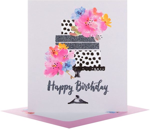 Birthday Card 'Cake' - Medium