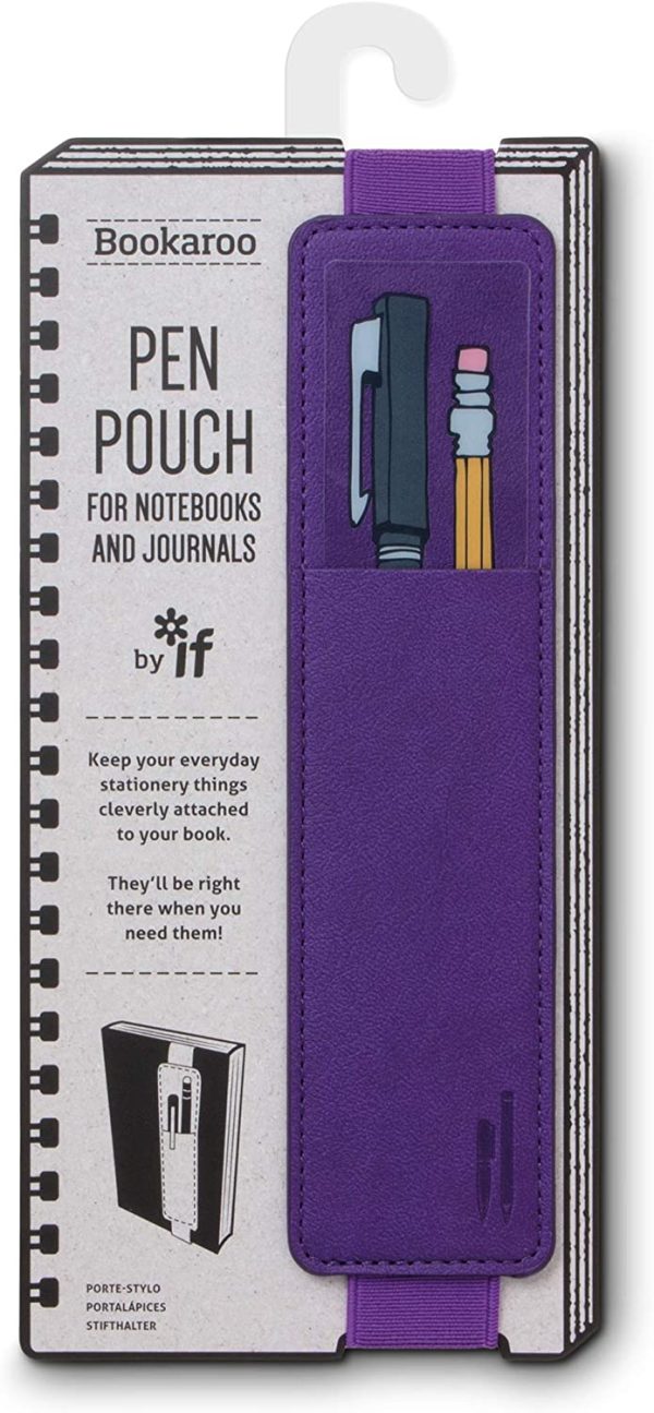 Bookaroo Pen Pouch - Purple - Image 5