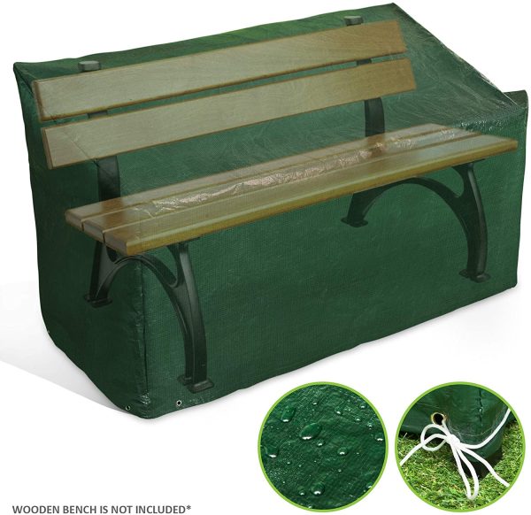 FiNeWaY HEAVY DUTY GARDEN 3 SEATER BENCH SEAT COVER WATERPROOF WEATHERPROOF OUTDOOR - Image 9