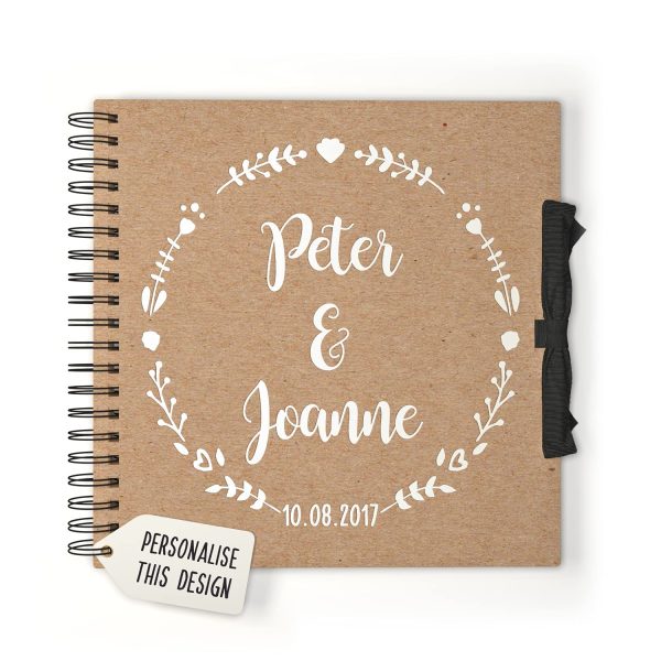 Personalised Wedding Guestbook or Scrapbook/Photo Album/Guest Book - Image 9