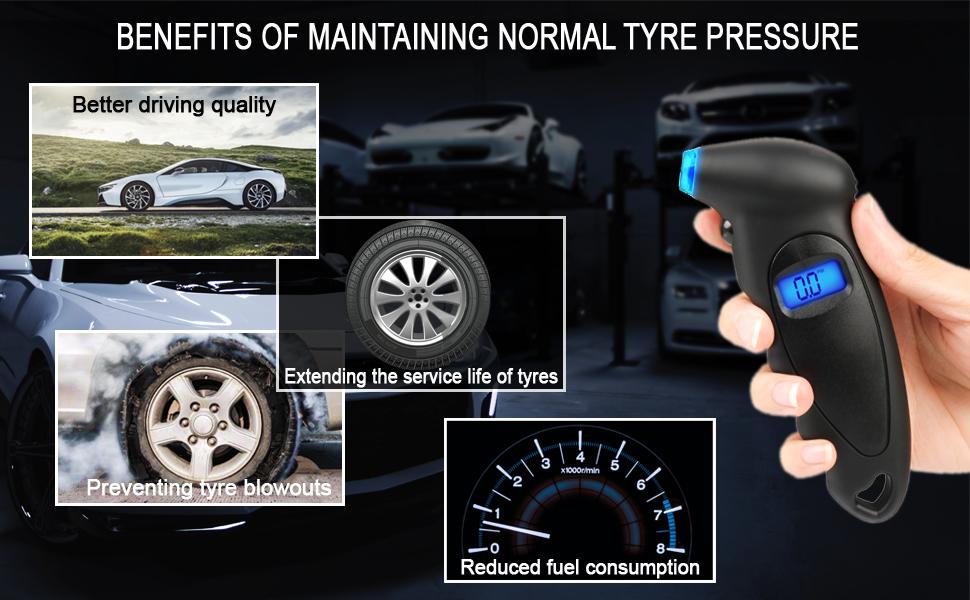 Digital Tyre Pressure Gauge