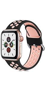 sport strap for apple watch 38mm 40mm 42mm 44mm