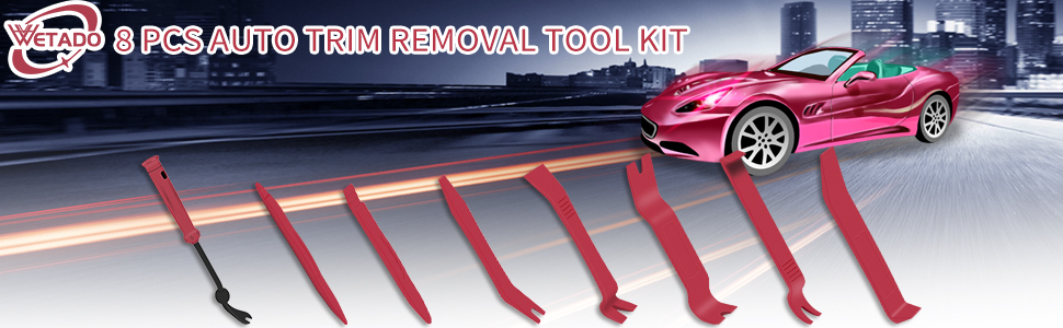 8 pcs auto trim removal tools