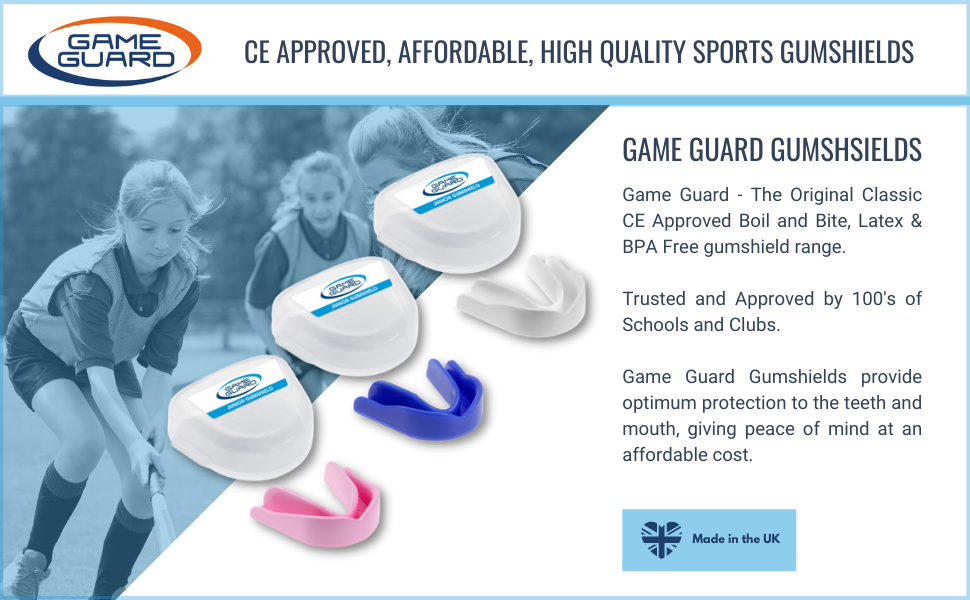 Game Guard Gumshields High Quality Gumshields at a Low Cost Ideal for Rugby, Hockey, MMA