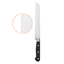 serrated knife