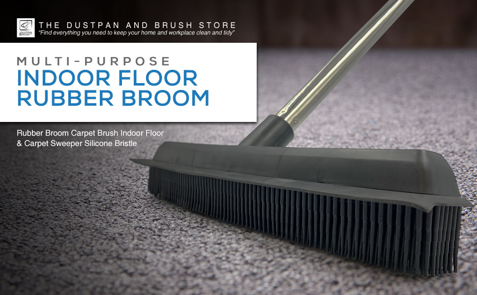 Rubber Broom