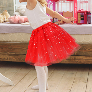 Girls Tutu Skirt Red