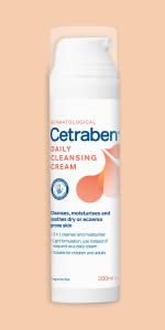 Cetraben, eczema cream, dry skin cream, body cream; moisturiser