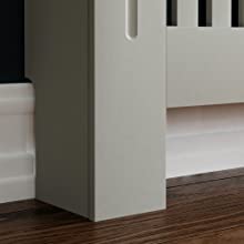 Vida Designs Arlington Radiator Cover, Grey, Small