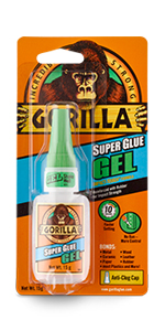 Gorilla Super Glue Gel 15g