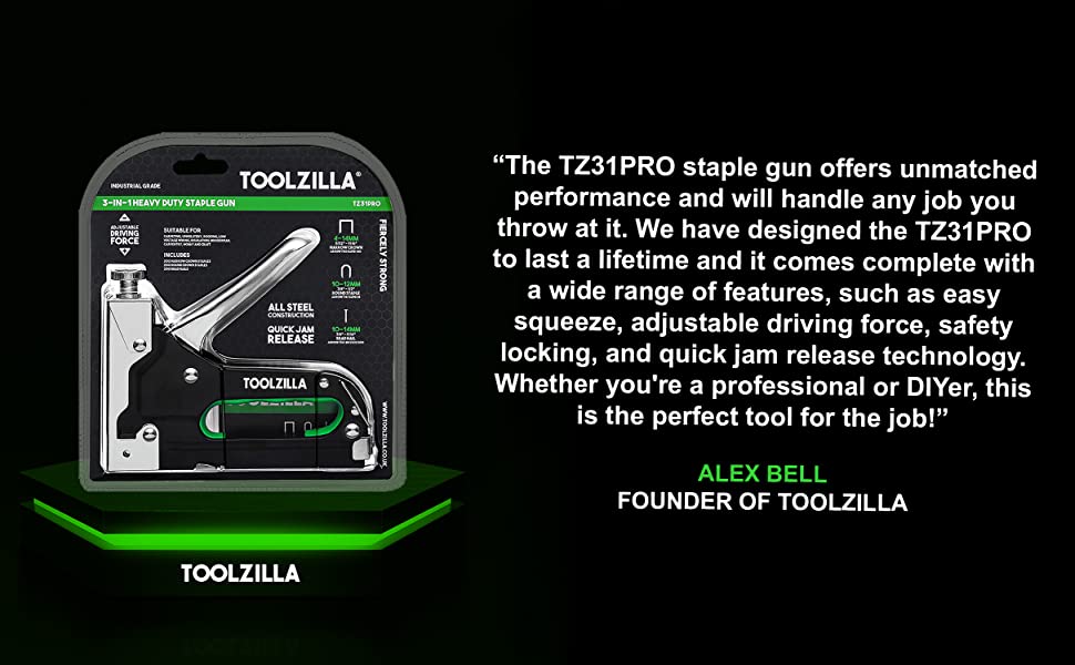 TOOLZILLA Staple Gun