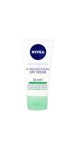 nivea, face cream, moisturiser, day cream, acne, oily skin