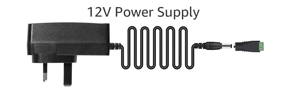 12V 2A Power Supply for LED Strip Light