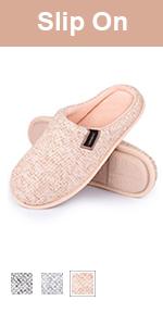 longbay women slip on slipper