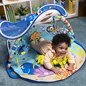 disney baby bright starts playmat play gym