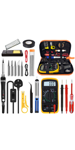 Soldering Iron Kit with Multimeter