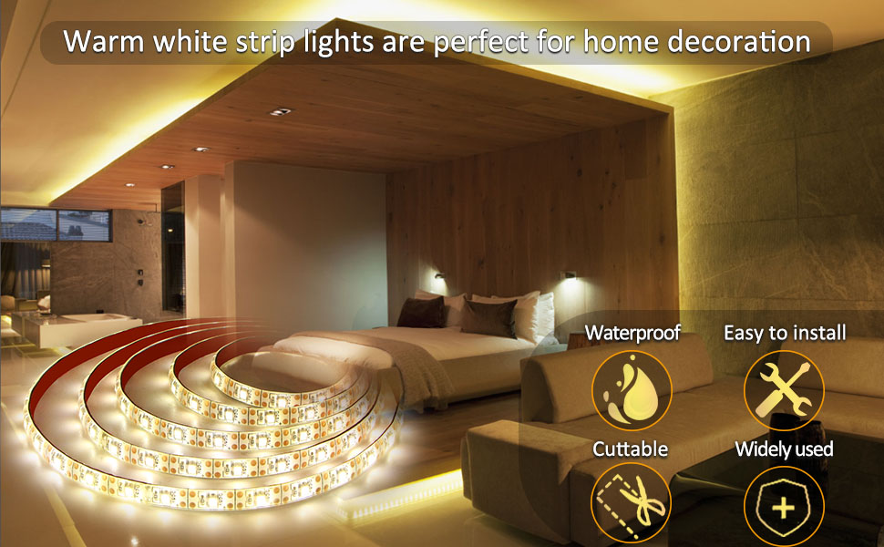 LED strip lights for bedroom