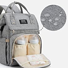 Baby Changing Bag Backpack Nappy Changing Back Pack Diaper Bags Mom & Dad