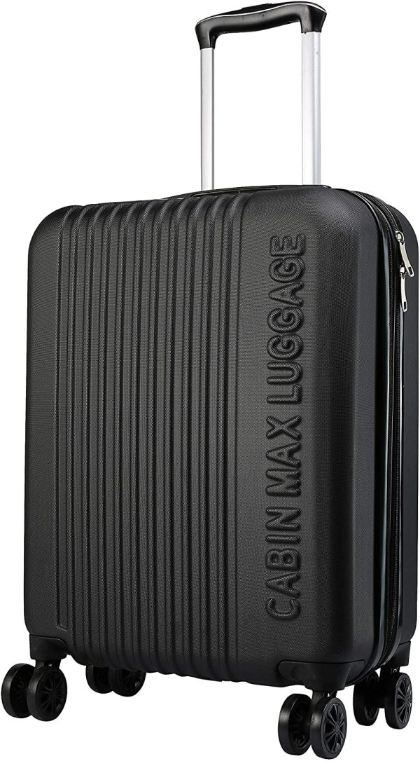 Cabin Max Velocity Cabin Suitcase Expandable Carry on Luggage (Black) - Image 3