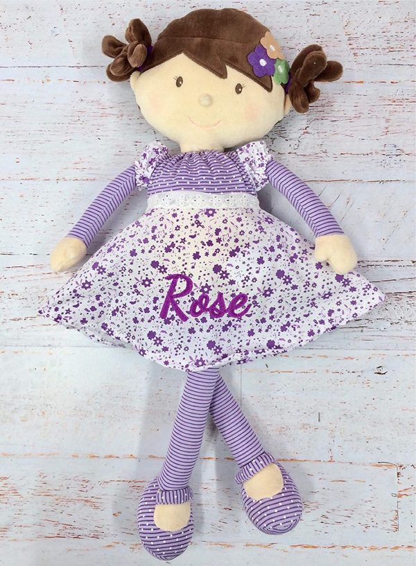 Personalised Rag Doll personalised gifts for baby girl - Image 2