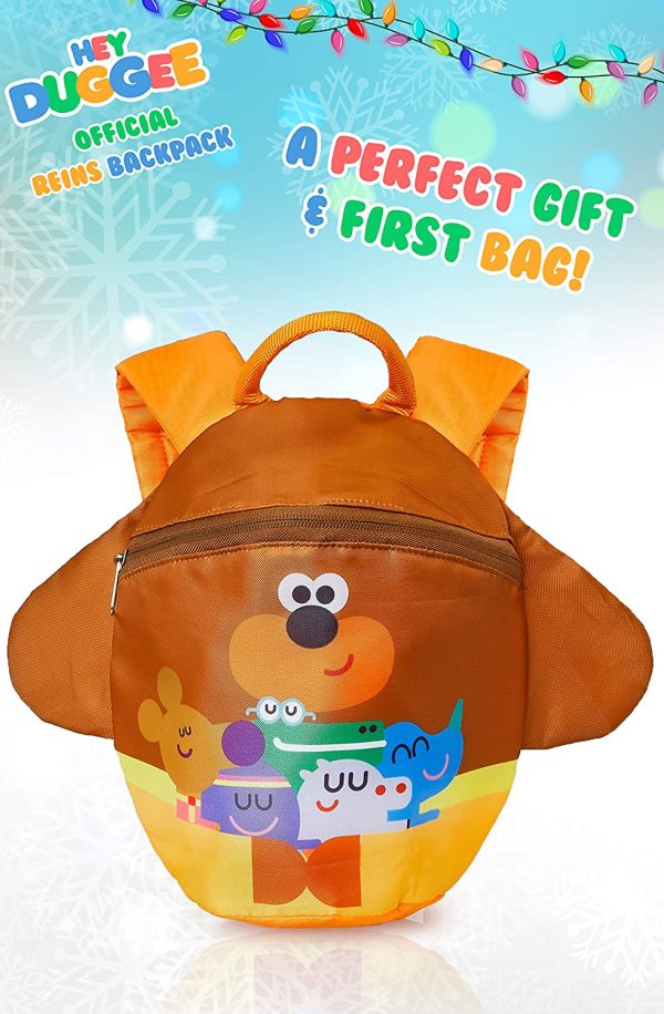 Hey Duggee Kids Reins with Backpack | Backpack with Reins for Toddlers, Boys, Girls with Safety Harness | Children Rucksack with Reins for Preschool, Nursery | Kids Bag with Leash - Image 5