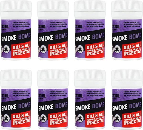 Insectokil Smoke Bombs (Pack of 4) Mini Smoke Bomb Foggers For Effective Control Of All Flying And Crawling Insects - Image 5