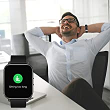 This fitness trackers watch will remind you to take a walk mens smart watches smart watches for men