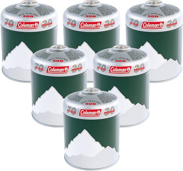 Coleman Extra Value 6 x C500 Gas Cartridge (Pack of 6) - Image 3