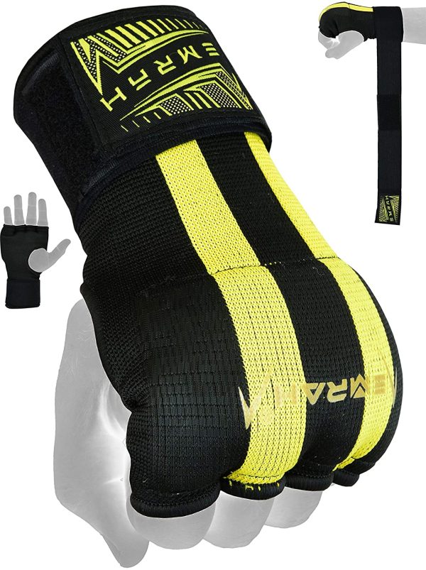 EMRAH Pro Boxing Hand Wraps | Boxing Pro Grip Inner Gloves | Boxing Gel Wraps-X - Image 2