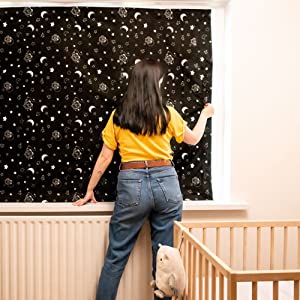 blackout blind. baby nursery blind