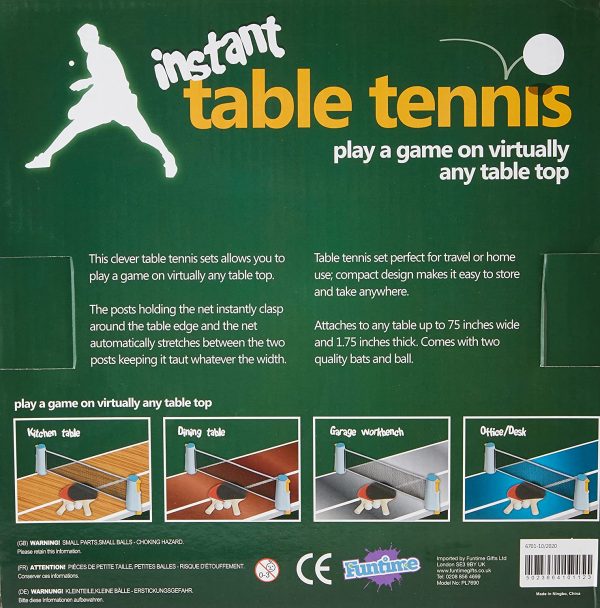 PL7690 Gifts Instant Table Tennis, Multi, Pack of 1 - Image 5