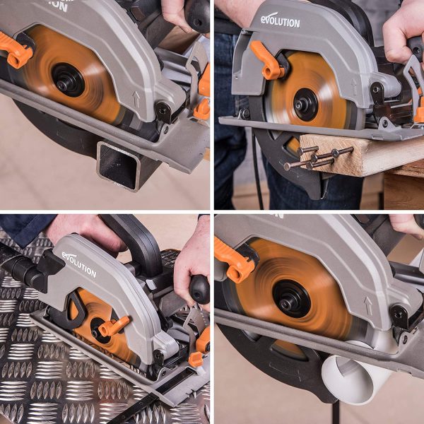 Power Tools R185TCT-20CS (Rage) Multi-Material TCT Blade Cuts Wood, Metal and Plastic, 185 mm - Image 4