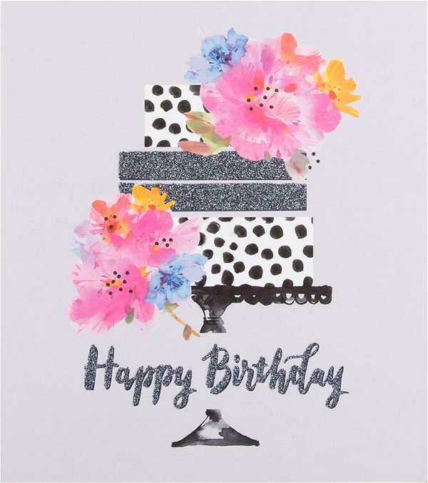 Birthday Card 'Cake' - Medium - Image 3