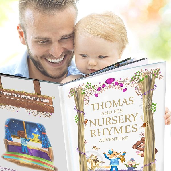 Book of Personalised Nursery Rhymes and Modern Poems for Baby and Child - Birthday, Baptism Gift - Image 7