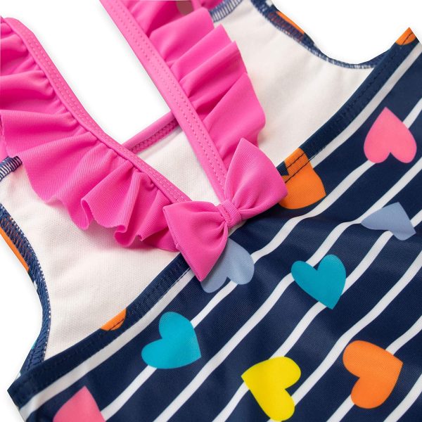 Harry Bear Girls Hearts Swimsuit - Image 4