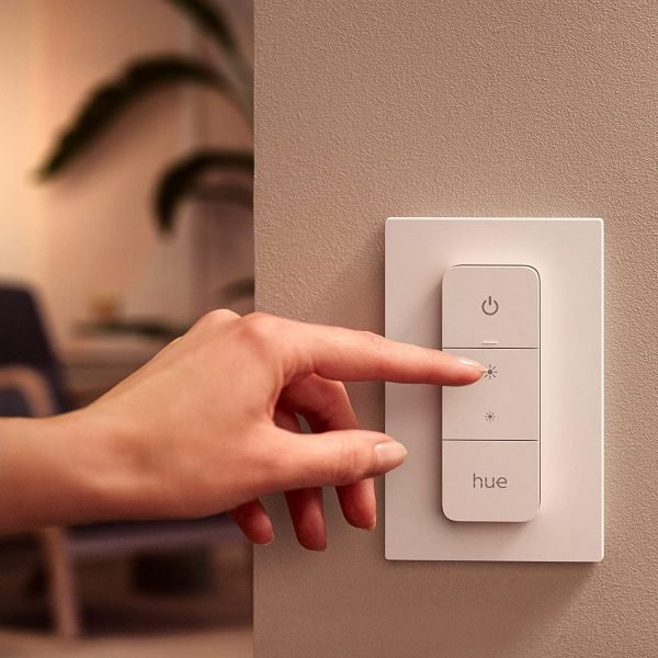 Philips Hue Smart Wireless Dimmer Switch V2 (Installation-Free, Exclusive for Philips Hue Lights)